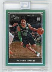 Tremont Waters [Green] Basketball Cards 2019 Panini One and One Prices
