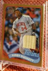 Kirby Puckett [Gold] #89BR-KP Baseball Cards 2024 Topps 1989 Relic Prices