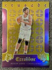Kevin Love [Purple] Basketball Cards 2015 Panini Excalibur Crusade Prices