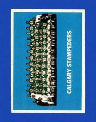 Calgary Stampeders Football Cards 1963 Topps CFL Prices