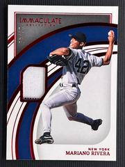 Mariano Rivera [Red] #2 Baseball Cards 2022 Panini Immaculate Prices