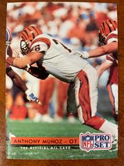 Anthony Munoz #132 Football Cards 1992 Pro Set Prices