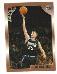Jason Williams #153 Basketball Cards 1998 Topps Prices