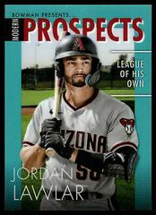 Jordan Lawlar [Aqua] #MP-2 Baseball Cards 2023 Bowman Modern Prospects Prices