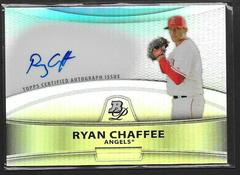 Ryan Chaffee [Green Refractor] Baseball Cards 2010 Bowman Platinum Prospect Autograph Prices