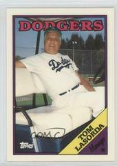 Tom Lasorda #74 Baseball Cards 1988 Topps Tiffany Prices