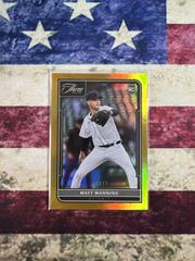 Matt Manning [Holo Gold] #105 Baseball Cards 2022 Panini Three and Two Prices