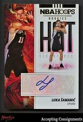 Luka Samanic #LSM Basketball Cards 2019 Panini Hoops Hot Signatures Rookies Prices