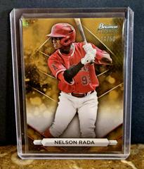 Nelson Rada [Gold] #BSP-54 Baseball Cards 2023 Bowman Sterling Prices