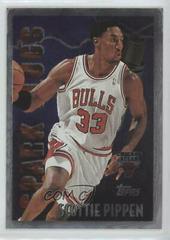 Scottie Pippen #SP10 Basketball Cards 1995 Topps Spark Plugs Prices