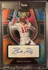 Brock Purdy [Tie Dye] Football Cards 2022 Panini Select Draft Picks Rookie SIgnatures Prices