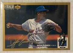 Dwight Gooden [Gold Signature] #519 Baseball Cards 1994 Collector's Choice Prices