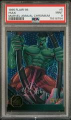 Hulk Marvel 1995 Flair Chromium Prices