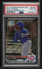 Eloy Jimenez [Purple Refractor] #BCP50 Baseball Cards 2017 Bowman Mega Box Chrome Prospects Prices