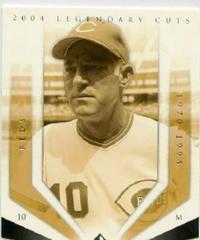 Sparky Anderson #107 Baseball Cards 2004 SP Legendary Cuts Prices