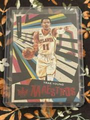 Trae Young [Ruby] #30 Basketball Cards 2022 Panini Court Kings Maestros Prices