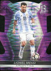 Lionel Messi [Purple Die Cut] Soccer Cards 2016 Panini Spectra Prices