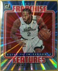Kawhi Leonard [Red Laser] Basketball Cards 2020 Donruss Franchise Features Prices
