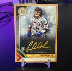 Gabriel Moreno [Wood] #MFA-GM Baseball Cards 2023 Topps Museum Collection Framed Autographs Prices
