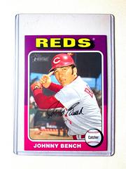 Johnny Bench #OB-1 Baseball Cards 2024 Topps Heritage Oversized 1975 Box Loader Prices