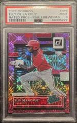 Elly De La Cruz [Pink Fireworks] #RP-6 Baseball Cards 2022 Panini Donruss Rated Prospects Prices