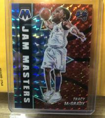 Tracy McGrady [Reactive Blue] Basketball Cards 2020 Panini Mosaic Jam Masters Prices