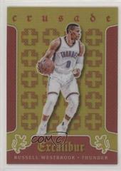 Russell Westbrook [Red] #8 Basketball Cards 2015 Panini Excalibur Crusade Prices