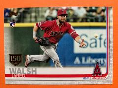 Jared Walsh [Gold] Baseball Cards 2019 Topps Update Prices