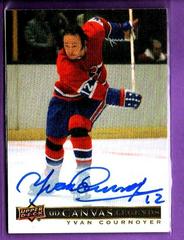 Yvan Cournoyer [Autograph] #C-21 Hockey Cards 2020 SP Signature Edition Legends UD Canvas Prices