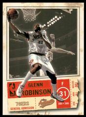 Glenn Robinson #59 Basketball Cards 2004 Fleer Authentix Prices