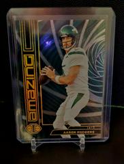 Aaron Rodgers [Black] #1 Football Cards 2023 Panini Illusions Amazing Prices