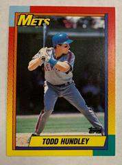 Todd Hundley #44T Baseball Cards 1990 Topps Traded Prices