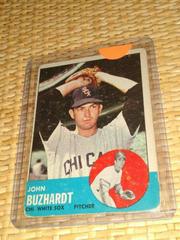 John Buzhardt #35 Baseball Cards 1963 Topps Prices