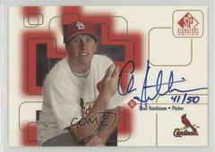 Chad Hutchinson [Gold] Baseball Cards 1999 SP Signature Autographs Prices