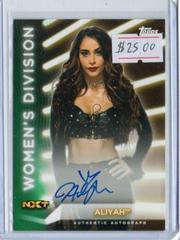 Aliyah [Green] #A-AL Wrestling Cards 2021 Topps WWE Women's Division Autographs Prices