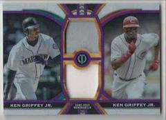 Ken Griffey Jr. , Ken Griffey Jr. #DR-GG Baseball Cards 2023 Topps Tribute Dual Relics 2 Image Prices