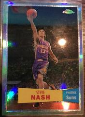 Steve Nash [Refractor] #13 Basketball Cards 2007 Topps Chrome Prices