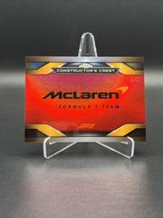 McLaren F1 Team [Red Refractor] #CC-MCL Racing Cards 2023 Topps Chrome Formula 1 Constructor’s Crest Prices