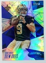 Drew Brees [Mirror Blue] #98 Football Cards 2015 Panini Certified Prices