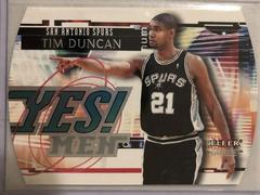 Tim Duncan Basketball Cards 2000 Fleer Genuine Yes! Men Prices