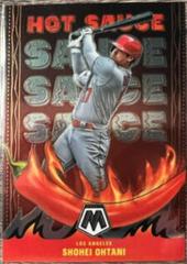 Shohei Ohtani Baseball Cards 2022 Panini Mosaic Hot Sauce Prices