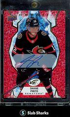 Shane Pinto [Red Autograph] #142 Hockey Cards 2021 Upper Deck Ice Prices