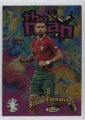 Bruno Fernandes #TM-BF Soccer Cards 2023 Topps Finest Road To UEFA EURO The Man Prices