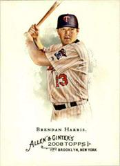 Brendan Harris #213 Baseball Cards 2008 Topps Allen & Ginter Prices