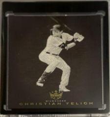 Christian Yelich #BO-7 Baseball Cards 2022 Panini Diamond Kings Blackout Prices