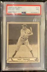 Doc Cramer #29 Baseball Cards 1940 Play Ball Prices