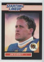 Jim Everett Football Cards 1989 Kenner Starting Lineup Prices