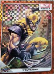 Wolverine [Orange Checkers] #87 Marvel 2023 Upper Deck Platinum Prices