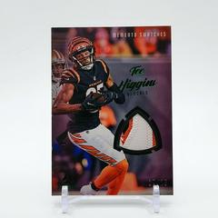 Tee Higgins [Prime Green] Football Cards 2022 Panini Luminance Memento Swatches Prices