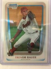 Trevor Bauer [Chrome Refractor] #BDPP9 Baseball Cards 2011 Bowman Draft Prospects Prices